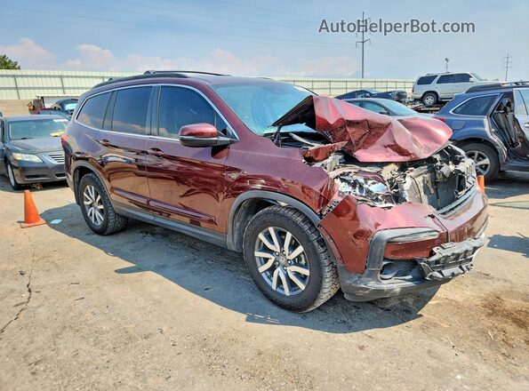 5FNYF6H4XKB036584 2019 HONDA PILOT Burgundy Przód prawy