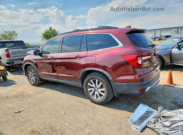5FNYF6H4XKB036584 2019 HONDA PILOT Burgundy Tył lewy