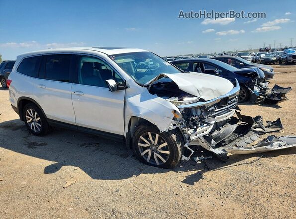 5FNYF6H4XLB014134 2020 HONDA PILOT White წინა მარჯვენა
