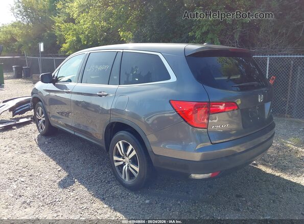 5FNYF6H50HB011646 2017 HONDA PILOT Серый Задняя левая четверть