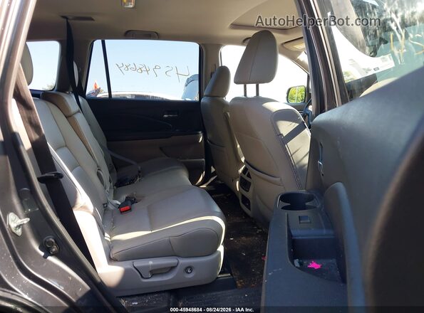 5FNYF6H50HB011646 2017 HONDA PILOT Серый Вид наклейки с VIN-кодом