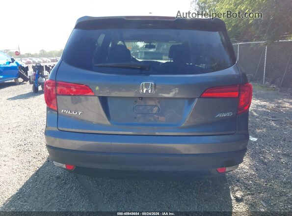 5FNYF6H50HB011646 2017 HONDA PILOT Серый 