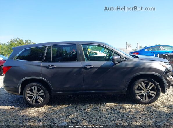 5FNYF6H50HB011646 2017 HONDA PILOT Серый Панорамный вид салона 360°