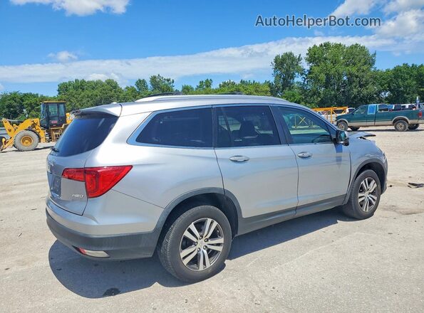 5FNYF6H50HB088162 2017 HONDA PILOT Silver Հետևի աջ