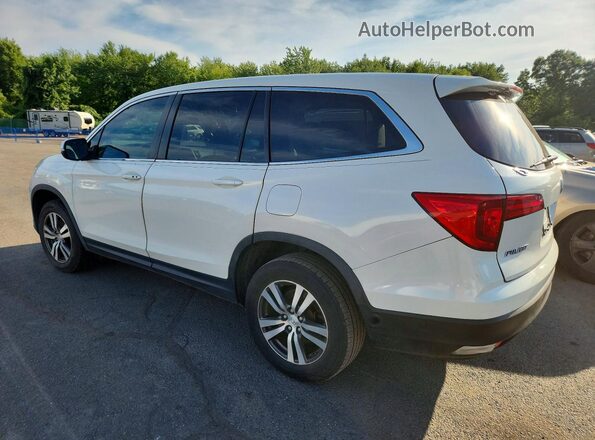 5FNYF6H50JB024743 2018 HONDA PILOT White Հետևի ձախ
