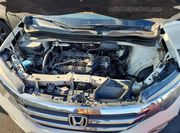 5FNYF6H50JB024743 2018 HONDA PILOT White Շարժիչի բաժամունքի տեսք