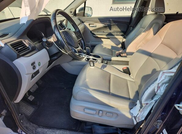 5FNYF6H50KB028583 2019 HONDA PILOT Blue Սալոնի դիմացի տեսք