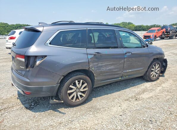 5FNYF6H50KB030317 2019 HONDA PILOT Charcoal უკანა მარჯვენა