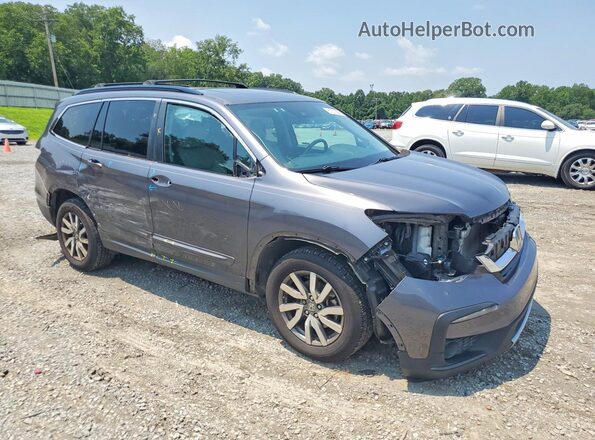 5FNYF6H50KB030317 2019 HONDA PILOT Charcoal წინა მარჯვენა