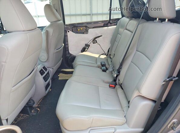 5FNYF6H50KB030317 2019 HONDA PILOT Charcoal უკანა სავარძლების ხედი