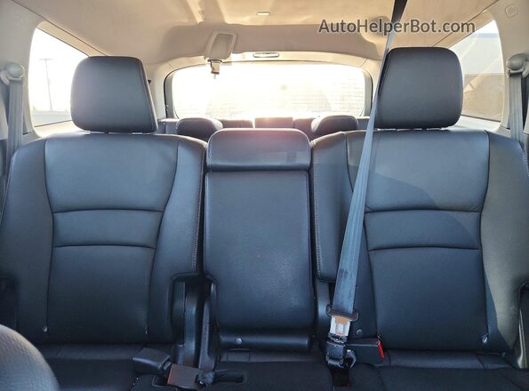 5FNYF6H50MB099964 2021 HONDA PILOT Черный Вид задних сидений
