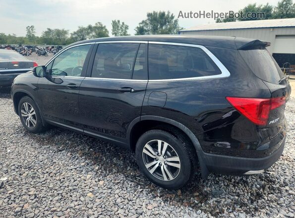 5FNYF6H51HB083892 2017 HONDA PILOT Black Задня ліва чверть