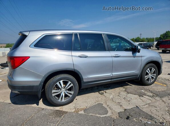 5FNYF6H51JB008731 2018 HONDA PILOT Серебряный Задняя правая четверть