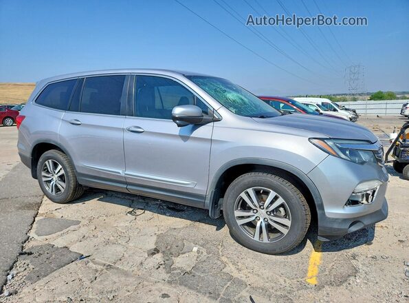5FNYF6H51JB008731 2018 HONDA PILOT Серебряный Передняя правая четверть