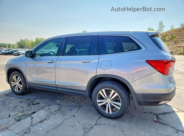5FNYF6H51JB008731 2018 HONDA PILOT Серебряный Задняя левая четверть