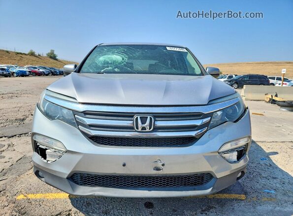 5FNYF6H51JB008731 2018 HONDA PILOT Серебряный Вид спереди