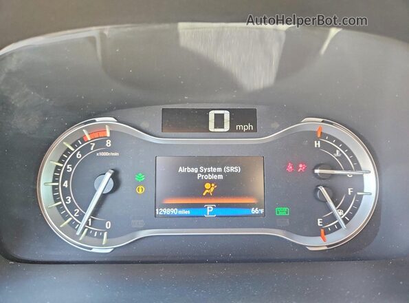 5FNYF6H51JB008731 2018 HONDA PILOT Серебряный Вид щитка приборов