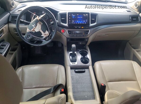 5FNYF6H51JB042832 2018 HONDA PILOT Burgundy წინა პანელის ხედი