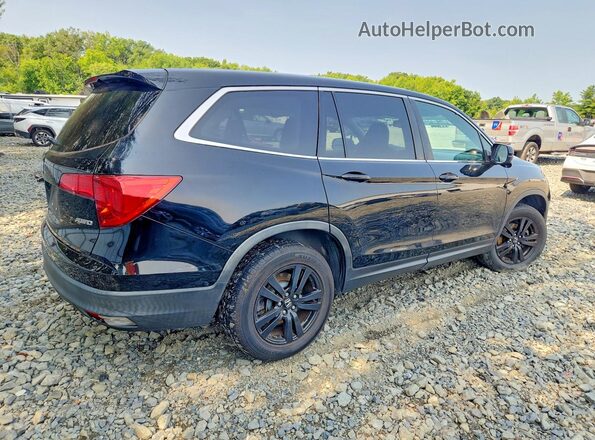 5FNYF6H51JB054785 2018 HONDA PILOT Black Tył prawy