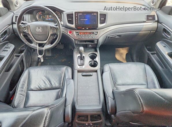 5FNYF6H51JB054785 2018 HONDA PILOT Black Widok deski rozdzielczej