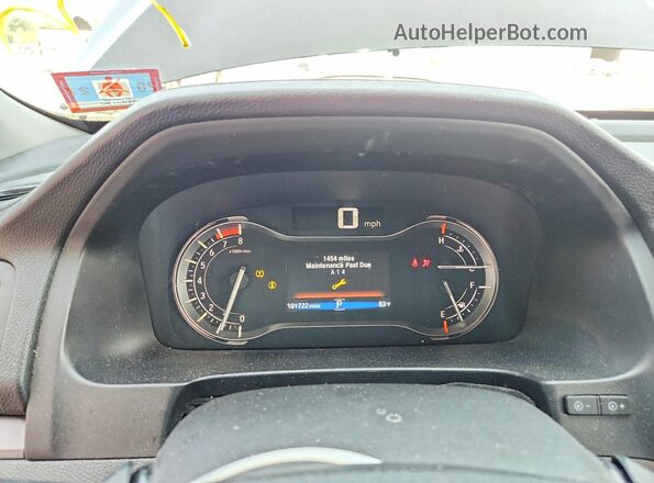 5FNYF6H51JB054785 2018 HONDA PILOT Black Widok zestawu wskaźników