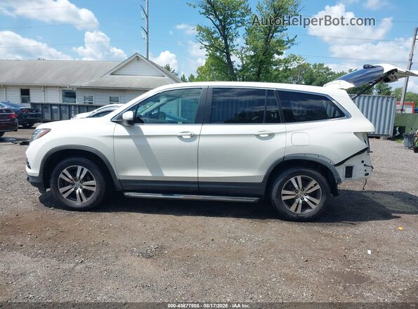 5FNYF6H52HB036581 2017 HONDA PILOT White Widok wnętrza 360 stopni