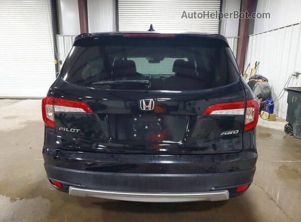 5FNYF6H52LB025900 2020 HONDA PILOT Black უკანა ხედი