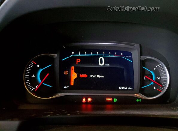 5FNYF6H52LB047248 2020 HONDA PILOT Серый Вид щитка приборов