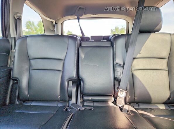 5FNYF6H52MB058719 2021 HONDA PILOT Black Widok tylnych siedzeń