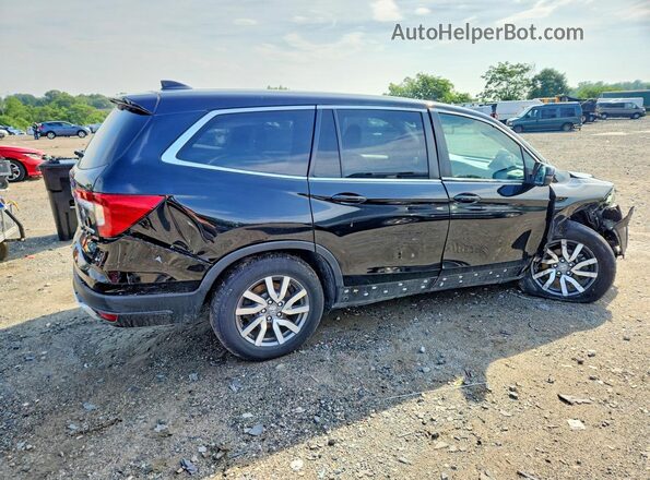 5FNYF6H52MB058719 2021 HONDA PILOT Black Tył prawy