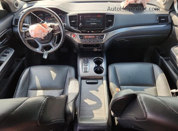 5FNYF6H52MB058719 2021 HONDA PILOT Black Widok deski rozdzielczej
