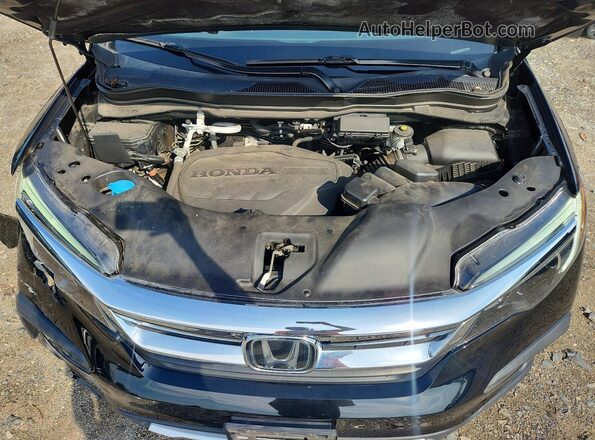 5FNYF6H52MB058719 2021 HONDA PILOT Black Widok komory silnika