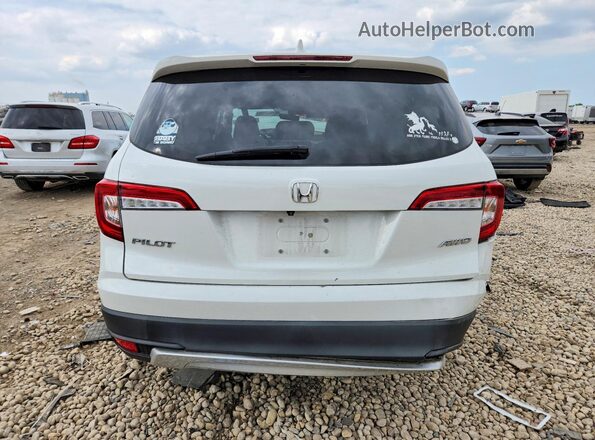 5FNYF6H52MB064584 2021 HONDA PILOT White Вид ззаду