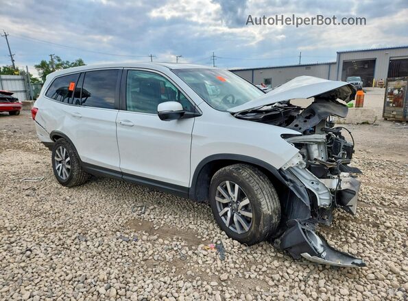 5FNYF6H52MB064584 2021 HONDA PILOT White Передня права чверть