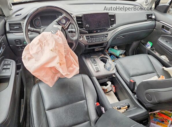 5FNYF6H52MB064584 2021 HONDA PILOT White Вид панелі приладів