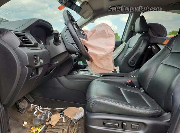5FNYF6H52MB064584 2021 HONDA PILOT White Вид салону спереду