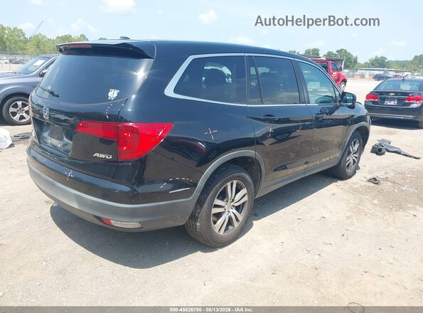 5FNYF6H53HB099298 2017 HONDA PILOT Black Tył prawy