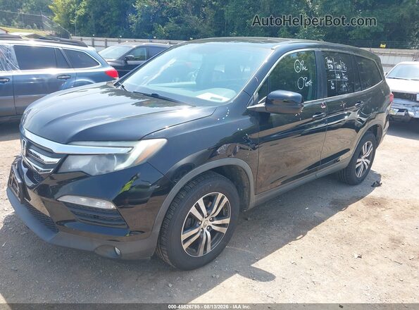 5FNYF6H53HB099298 2017 HONDA PILOT Black Przód lewy