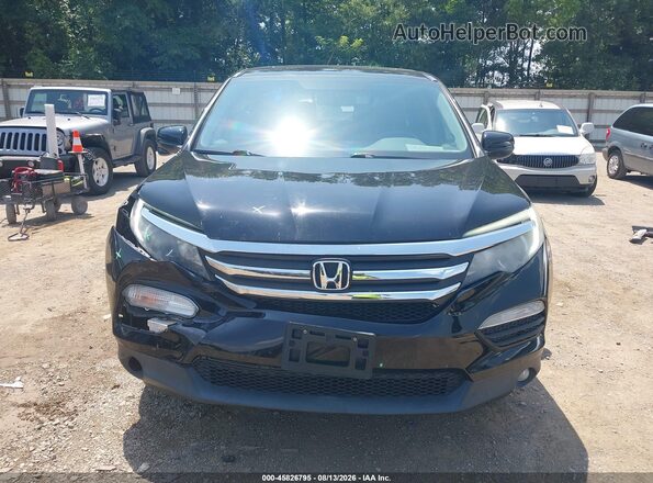 5FNYF6H53HB099298 2017 HONDA PILOT Black Widok z przodu
