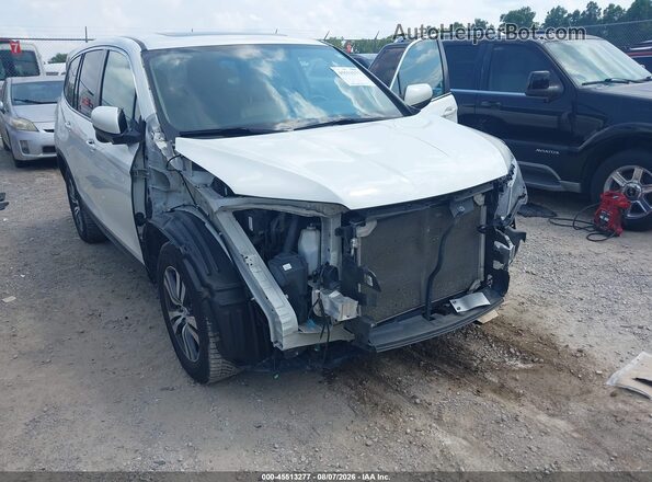 5FNYF6H53JB049796 2018 HONDA PILOT White წინა ხედი