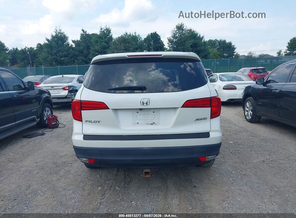 5FNYF6H53JB049796 2018 HONDA PILOT White 