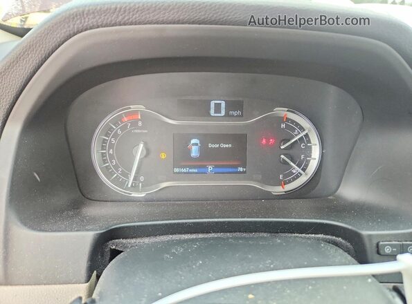 5FNYF6H53JB071801 2018 HONDA PILOT Maroon Вид щитка приладів