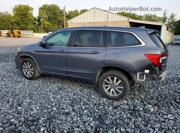 5FNYF6H53KB028674 2019 HONDA PILOT Gray Rear left