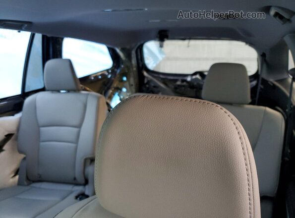 5FNYF6H53KB028674 2019 HONDA PILOT Gray Rear seats view