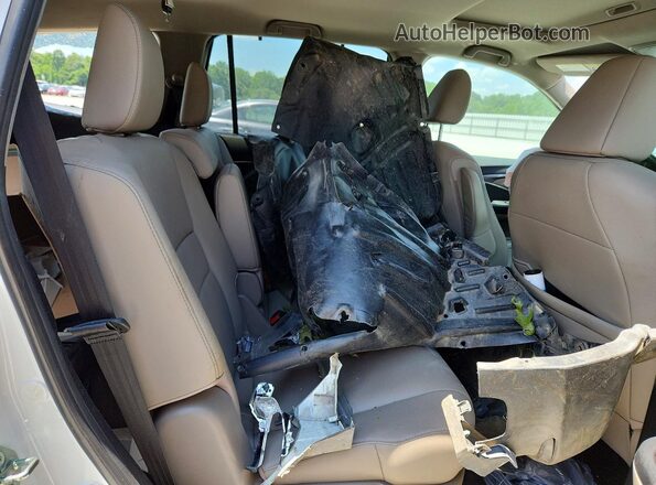 5FNYF6H53KB061030 2019 HONDA PILOT White Widok wnętrza z tyłu