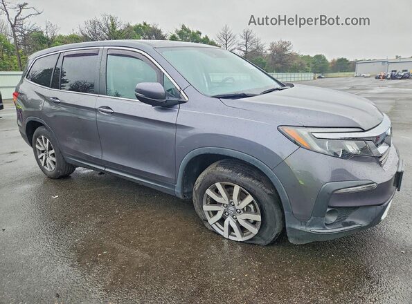 5FNYF6H53LB034444 2020 HONDA PILOT Gray Передня права чверть