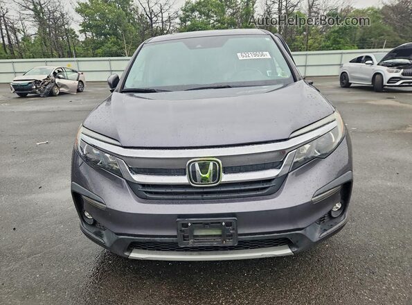 5FNYF6H53LB034444 2020 HONDA PILOT Gray Вид спереду