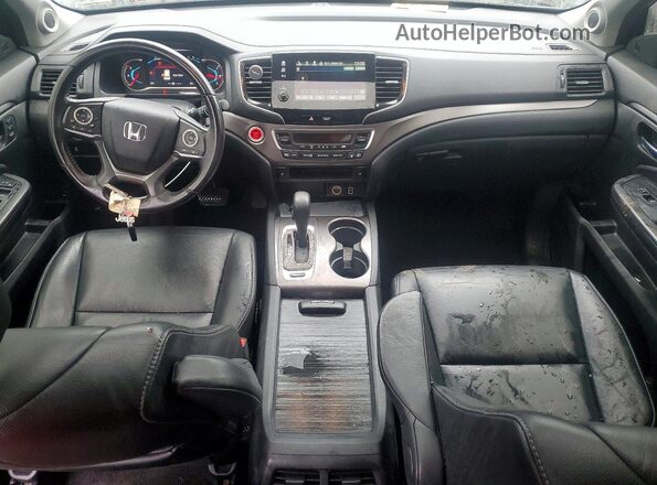 5FNYF6H53LB046951 2020 HONDA PILOT Black Vista del salpicadero