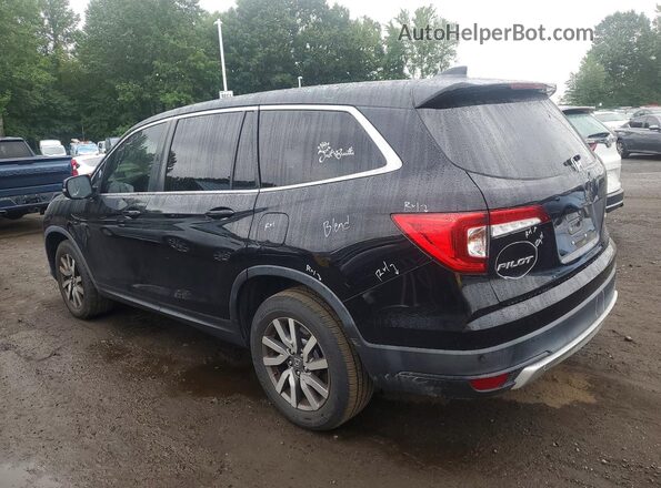 5FNYF6H53LB046951 2020 HONDA PILOT Black Trasero izquierdo