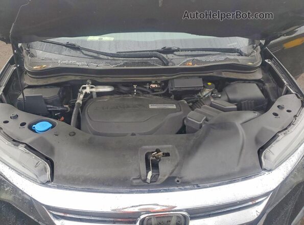 5FNYF6H53LB046951 2020 HONDA PILOT Black Vista del compartimento del motor